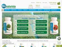 Tablet Screenshot of bionaturista.net